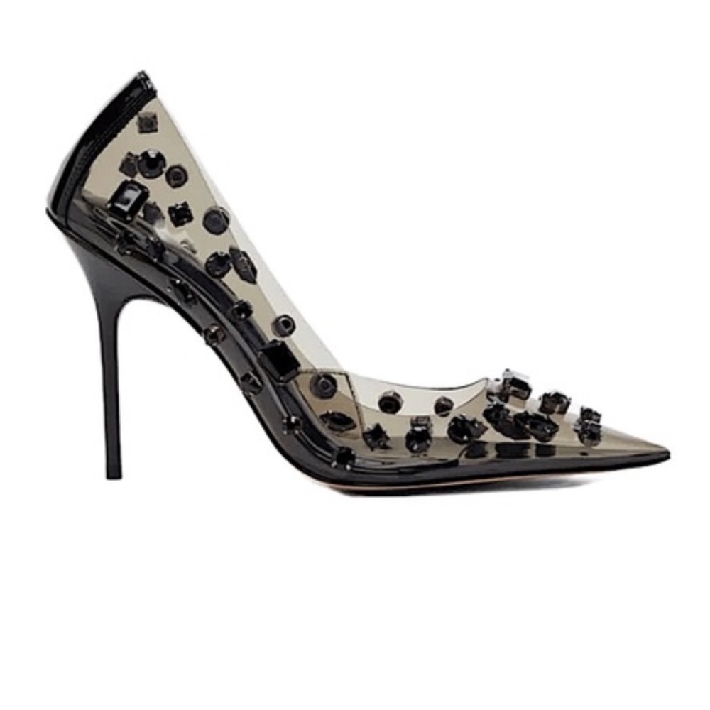 Good American Diamonds Forever Heel in Smoke - New with bag!